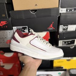 Jordan 2 Low Cherrywood size 9 VNDS 