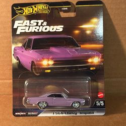 Hot Wheels 1966 Chevy Impala (Milwaukie,OR)