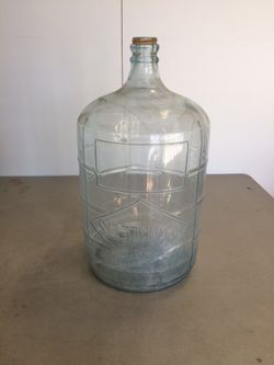 1950's Sparkletts Glass Water Bottle