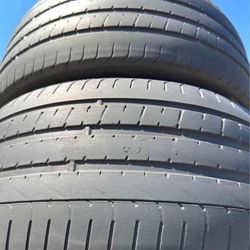 255 40 20 Pirelli p zero 255/40/20 used tires 255/40R20