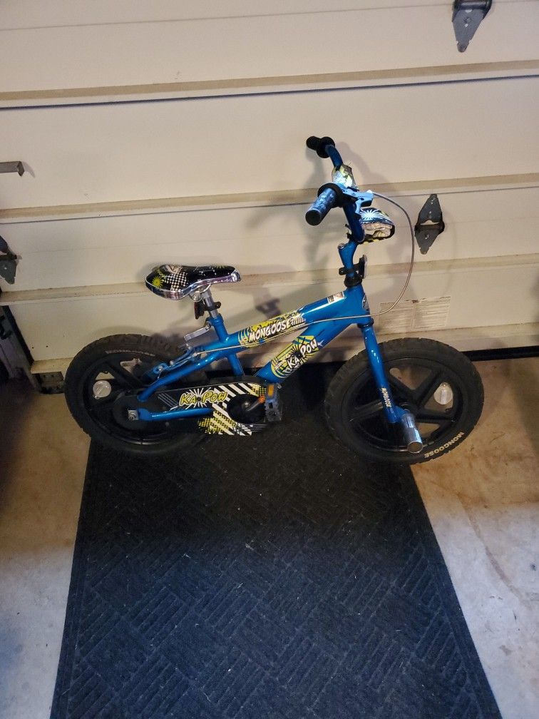 Mongoose 16 Inch Bike