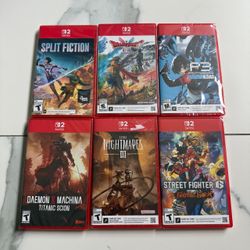 New NINTENDO SWITCH 2 GAMES