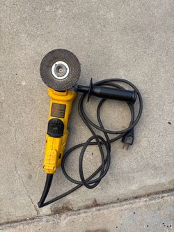 DeWalt angle grinder