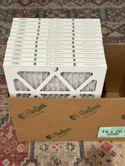 HVAC Air Filter MERV 10 Size 14x20x1
