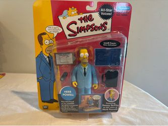Herb Powell simpsons playmates figure