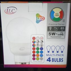 ILC LED Multi Pack 4 Bulbs 