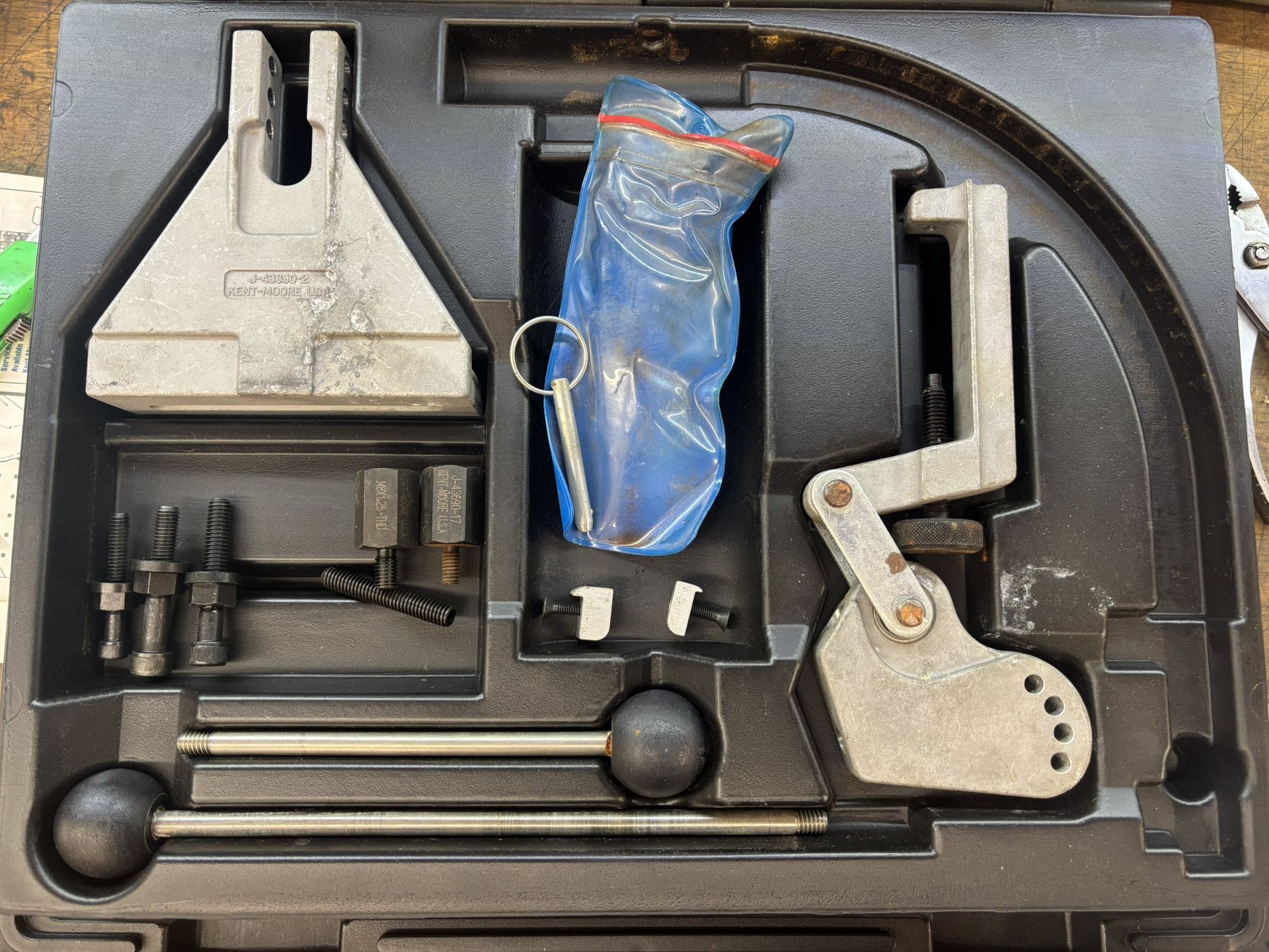 KENT MOORE TOOL J-43690 ROD BEARING CLEARANCE CHECKING TOOL