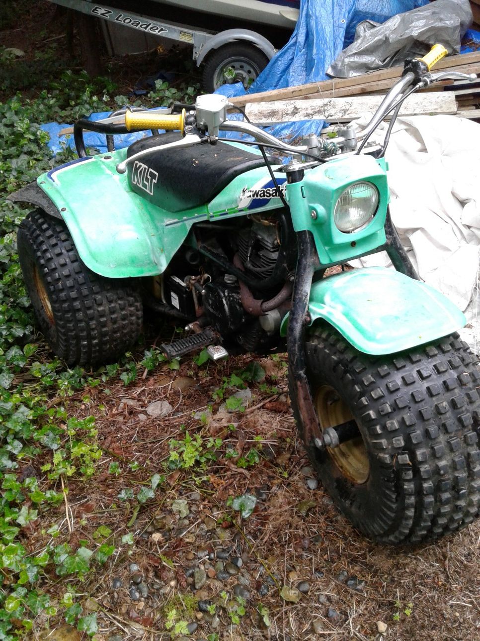Kawasaki KLT 200 3 wheeler