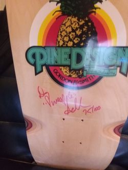Gordon & Smith Pine Design skateboard