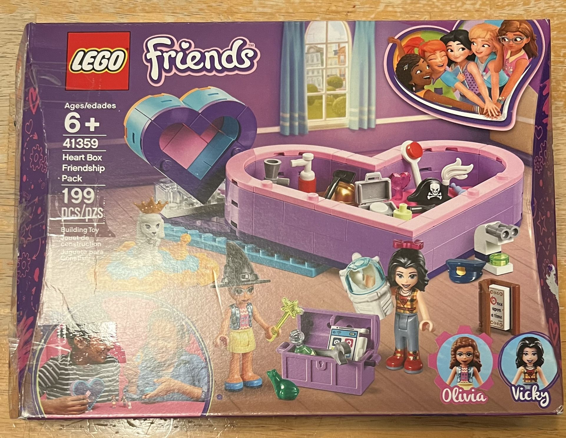 LEGO Friends 41359, Heart Box Friendship Pack