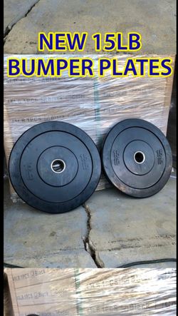 15 lb bumper plates olympic weights