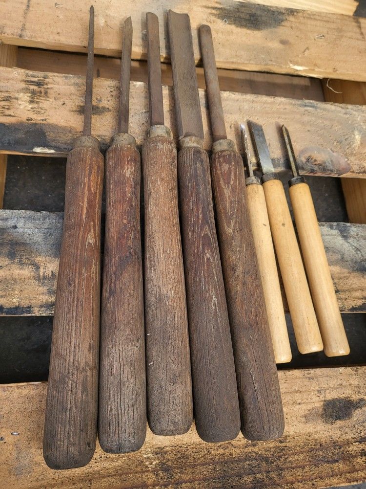 Wood Chisels Lathe Tools Tool Shop Garage