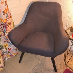 Dark Blue Accent Chair
