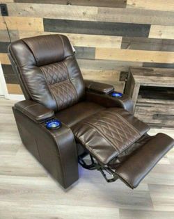 Ashley Composer Power Recliner Chair Power Recliner Home Theater Seating 