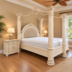 Bedframe and 1 nightstand