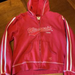 University Wisconsin Hoodie Sweatshirt 