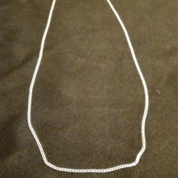 925 Italy Silver Cuban Curb Link Chain (#235)