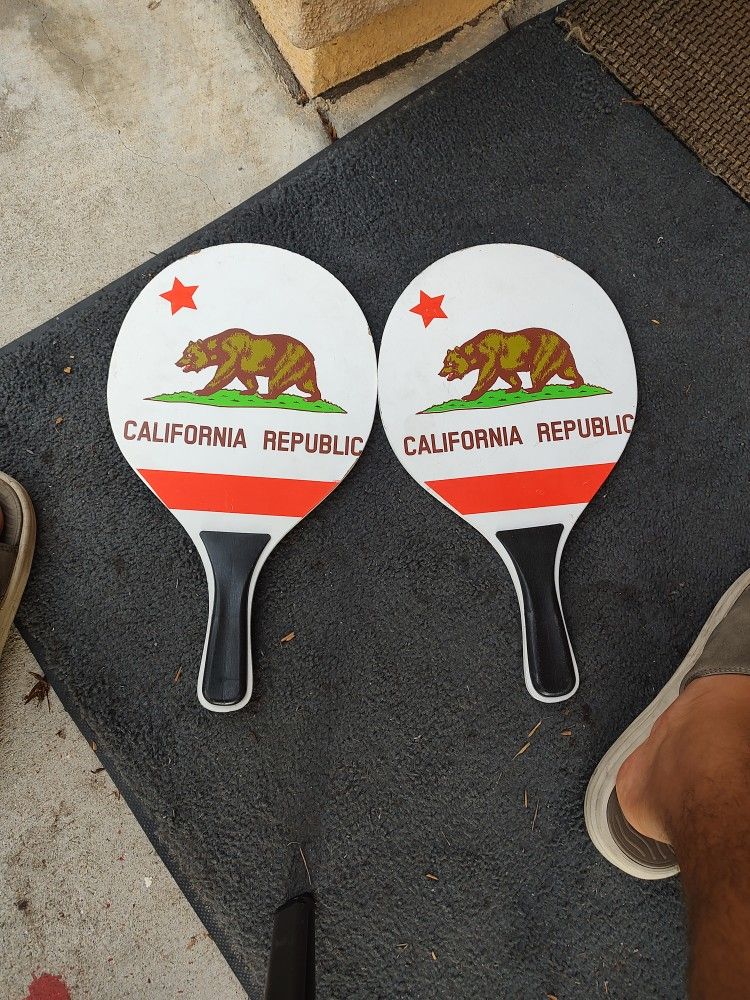 California Ping Pong paddles