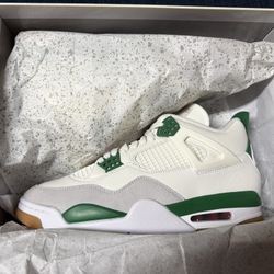 Jordan 4 Retro SB Green Size 10