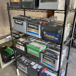 Car batteries