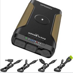 EASYLONGER CPAP Battery Backup Power Supply ES720, 266.4Wh(Exceeds Airline Limit) for AirSense 11, AirSense 10, AirCurve 10, AirMini...