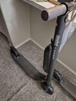 Ninebot electric scooter by segway. Battery needs replaced. As is