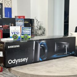 49” Samsung Crg9 Odyssey 1000r Curved Dual Qhd 240hz 1ms Monitor 