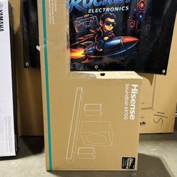 Hisense AX700 5.1.4 Ch. Soundbar Home Theater System | Dolby Atmos • Wireless Sub • 540W Peak Power