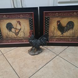 Rooster Decor Frames N Rooster