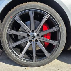 20"new Staggerd MERCEDES Benz S550 Wheels With New Tires 