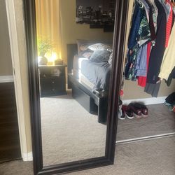 Wood Mirror
