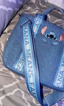 Disney Stitch Sherpa Crossbody Bag