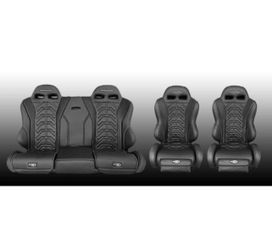 NEW TRIPLE X 2.0 Seats For 21-24  POLARIS RZR PRO R  ( includes 2 front buckets & 1 rear  2pc bench ) WE-FINANCE