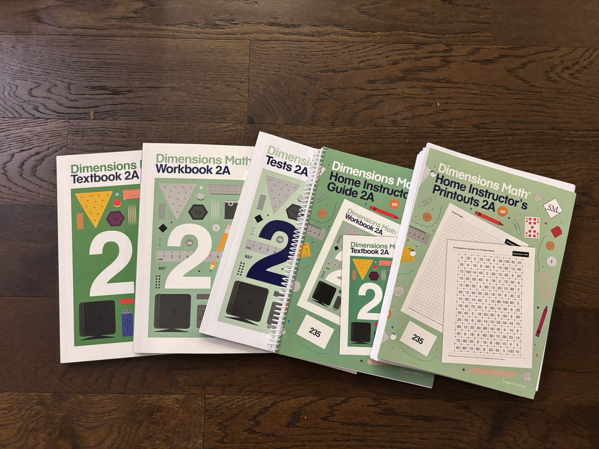 Singapore Math Dimensions In Math 2A