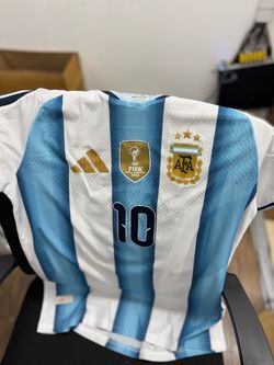Messi Argentina 2026 World Cup jersey all patches included