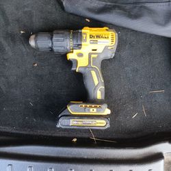 Dewalt Hammer Drill W Battery
