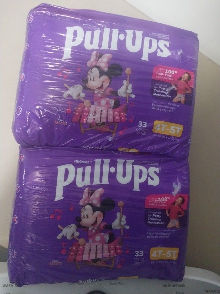 PULL UPS SIZE 4T5T 66 COUNT $25