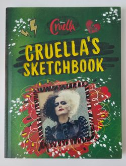 Disney Cruella's Sketchbook Hardcover Book
