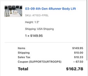 SRQ 1.5inch Body Lift BRAND NEW