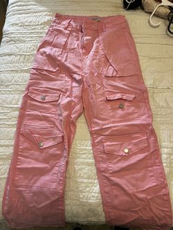 Pink Cargo Pants