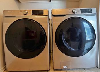 Samsung Front Load Washer & Dryer
