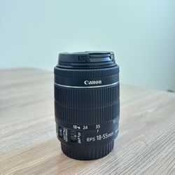 Canon 18-55mm f/3.5 - 5.6 IS standard lens