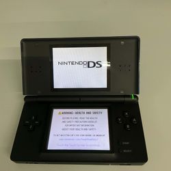 Nintendo DS Lite USG-001 Blue Handheld Dual LCD Screen Video Gaming Console USG-001