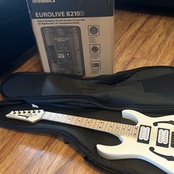 Eurolive B210d / Ibanez Paul Gilbert  signature pggm31 eletric guitar