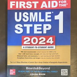First Aid USMLE Step 1 2024