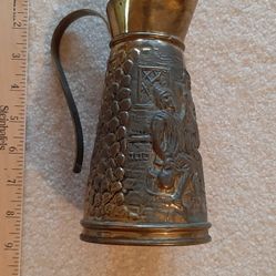 Vintage Brass Pitcher -Made in Holland