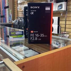 Sony Gm 16-35mm F2.8 