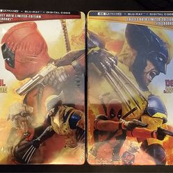 Deadpool & Wolverine 4K Steelbooks