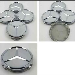 4 75mm Mercedes Benz rim center caps. SEE ALL PICS 4 MORE MERCEDES SOLD SEPARATELY. SHIPPING AVAILABLE