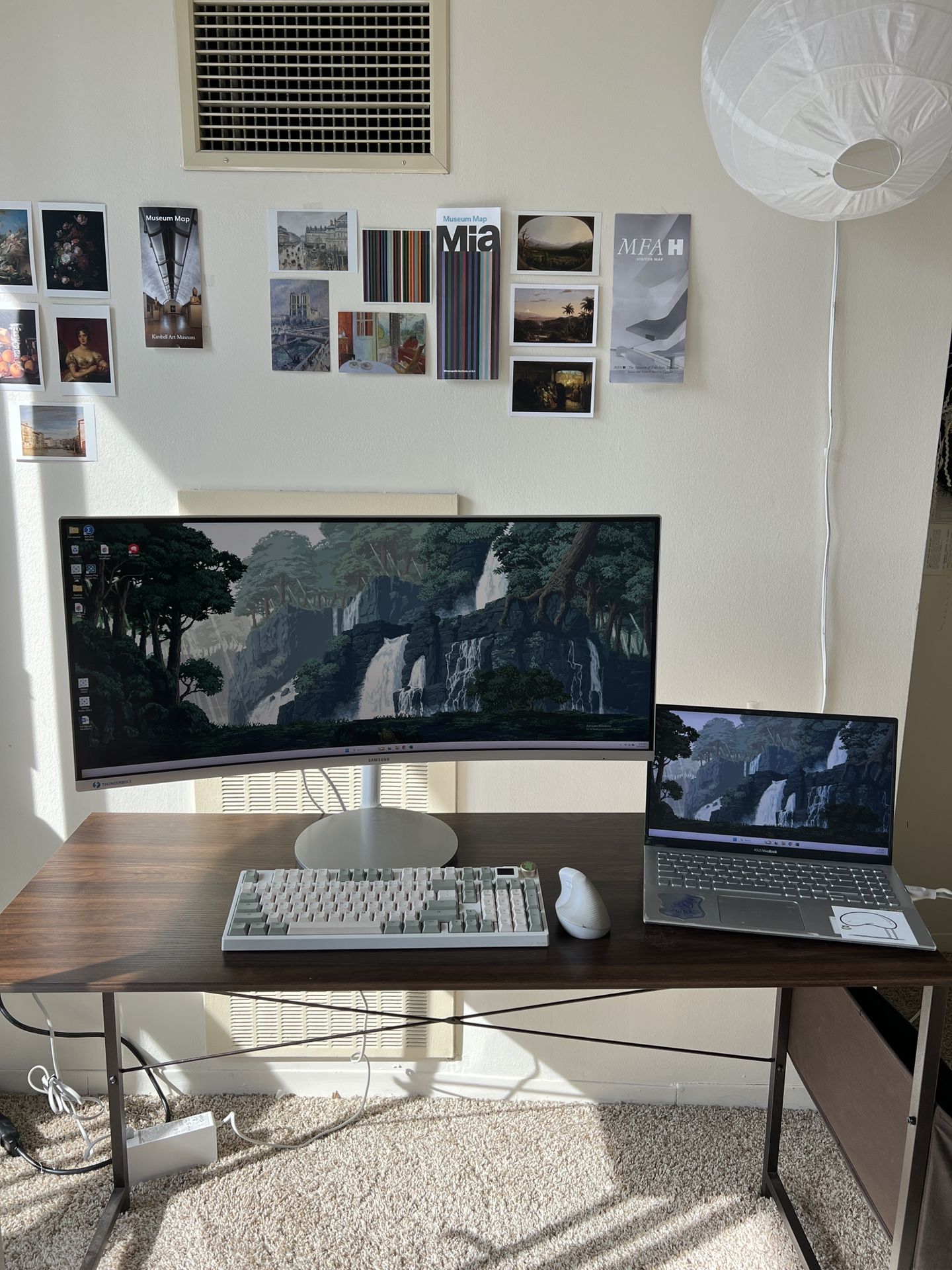 Samsung 34โ UltraWide Curved Monitor (CJ791) โ Thunderbolt 3 | $400
